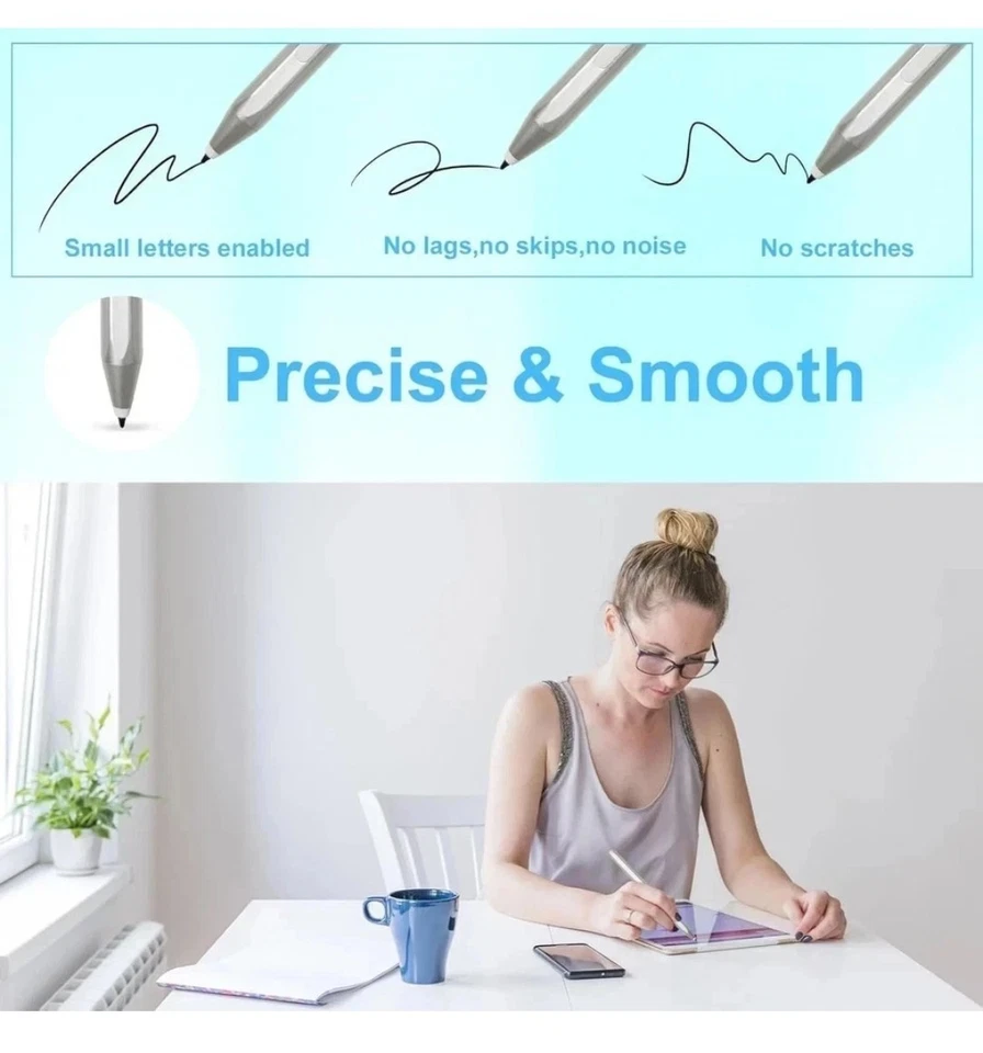 Microsoft Surface Pencil - Stylus Pen for Surface Pro 12/11/9/10/8/X/7/6/5/4/3 - Image 4 of 4