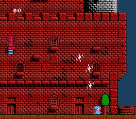 &copy;1986 Hudson Soft NINTENDO FAMICOM Platform Adventure MILON'S SECRET CASTLE...