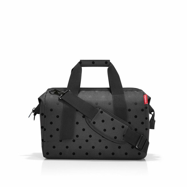 Reisenthel Allrounder M Reisetasche Sporttasche Tasche Glossy Dots Black 18 L-image