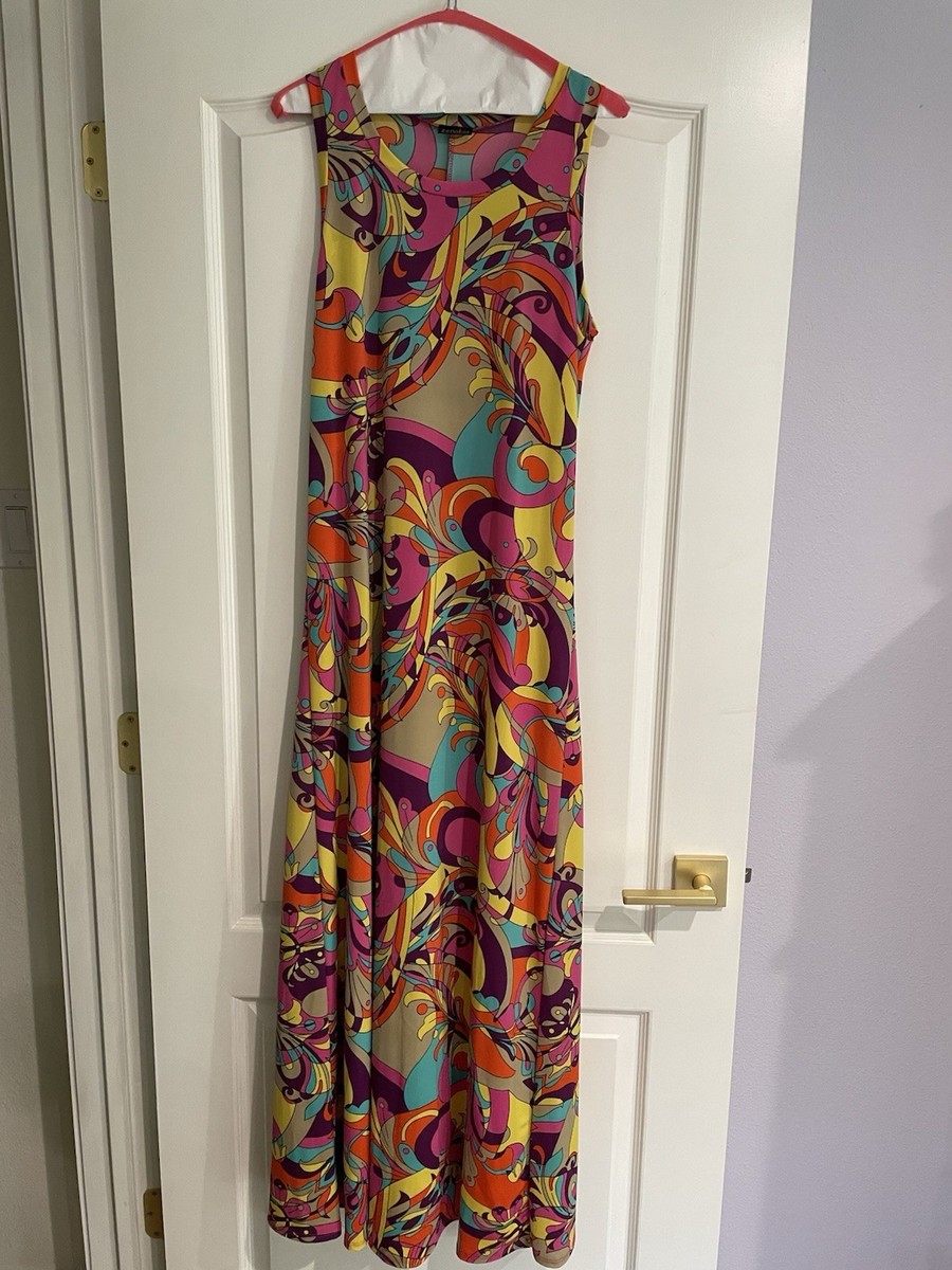 pucci beach dress Vibrant Pucci-style Racerback Dress