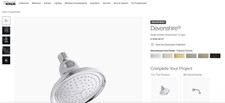 Kohler K-10391-AK-CP Devonshire 2.5 GPM Single Function Shower Head, Chrome