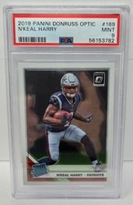 2019 Donruss Optic NKEAL HARRY Rookie RC Football Card PSA 9 MINT