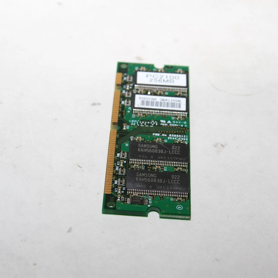 Ricoh B5855130D 256MB DDR1 SO-DIMM Memory Module MPC2030/MPC2050/MPC255 Untested - Image 2 of 3