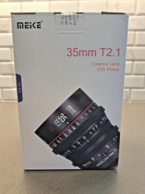 Meike 35mm T2.1 cinema lens S35 Prime