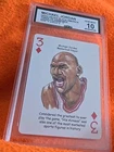 Michael Jordan 2005 Hero Black America Three of Diamonds Playing Card CGC 10 🔥