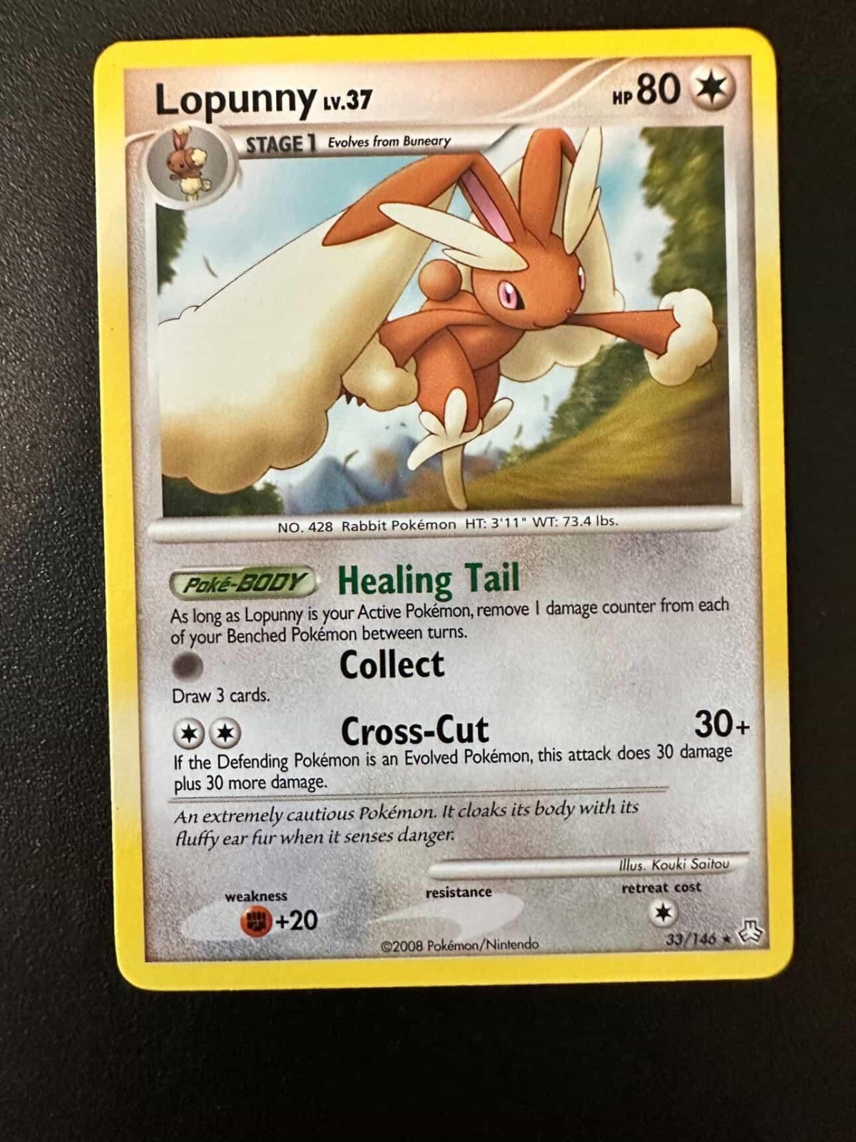 Pokemon tcg Legends Awakened #33/146 Lopunny Lightly played