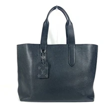 LOUIS VUITTON M52817 Cabas-Voyage NV Tote Bag Shoulder Bag Leather Noir Black