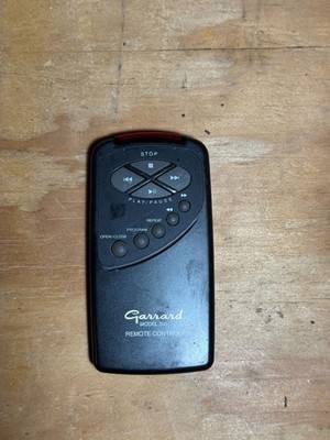 Genuine Garrard Model 350 CD Player Remote Control