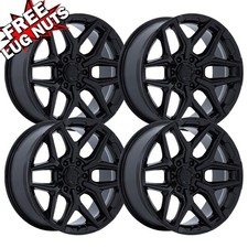 Set-4 Fuel Flux 24x10 6x135 Gloss Black 0mm Wheels Rims 24 Inch Set-4 Fuel Flux 24x10 6x135 Gloss Black 0mm Wheels Rims 24 Inch
