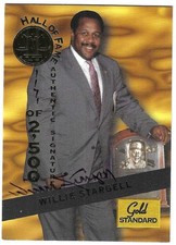 Willie Stargell 1994 GOLD STANDARD AUTOGRAPH CARD HOF20 Pirates AUTO black ink