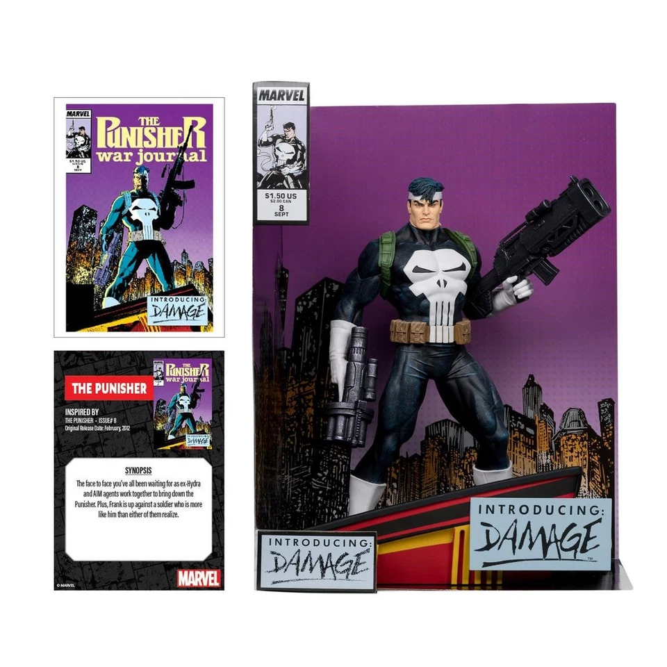 EN STOCK Figura McFarlane Toys Marvel Collection The Punisher War Journal escala 1:6 Foto 4 de 4