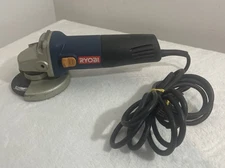 Ryobi AG402 Corded Electric 4-1/2 inch Angle Grinder Tool Without Box Tested