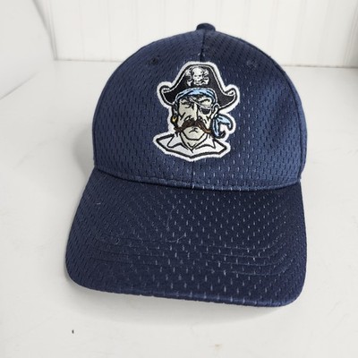 Buccaneer Hat Cap Stretch Fit Blue White Musketeer Adult Embroidered Casual Mens