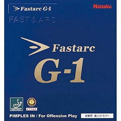 Nittaku Fastark G-1 Table Tennis Rubber Inner Soft Tension Red Extra Thick NEW
