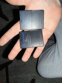 Sony PlayStation 2 Console Bundle w/ Controllers, Memory Cards, 13 Games