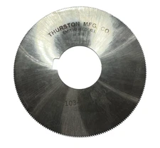 Thurston 3" x .020 x 1" HSS Slitting Saw 224T USA Made