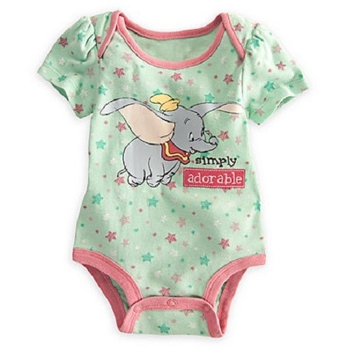 DUMBO~BoDySuiT~100% CoTTon~Bebé~Bebé 3M a 18M~Tienda Disney~2013 - Imagen 12 de 14