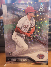 2021 Bowman Platinum Ice Foil Parallel Tyler Stephenson #10 Rookie Reds