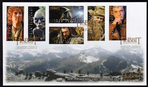 New Zealand 2012 The Hobbit First Day Cover FDC SC 2434-2439