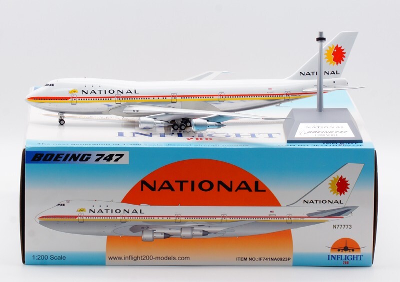 inflight200 全日空（ANA）B747SR-100 1/200 www.JetCollector.com: ANA - All Nippon B747SR-81 w/stand