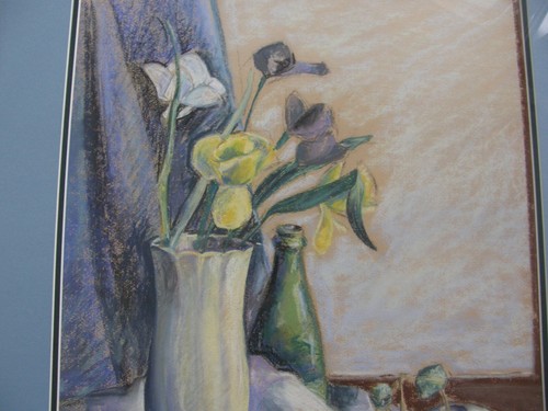 ORIGINAL STILL LIFE PASTEL PAINTING BY ALLENTOWN ARTIST ROBERTA JACOBY -SIGNED - Picture 5 of 12