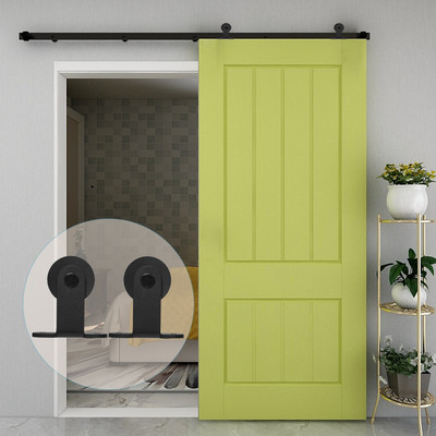 Sliding Barn Door Hardware Rail Kit 4 5 6 7 9 Ft Single Closet T Style Sliding Barn Door Hardware Rail Kit 4 5, 9 Ft Sliding Closet Doors