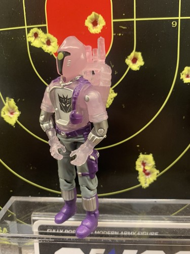 New Gi Joe Black Major 1x Transformers Shockwave Bats GID Exclusive Limited Lot - Picture 7 of 9