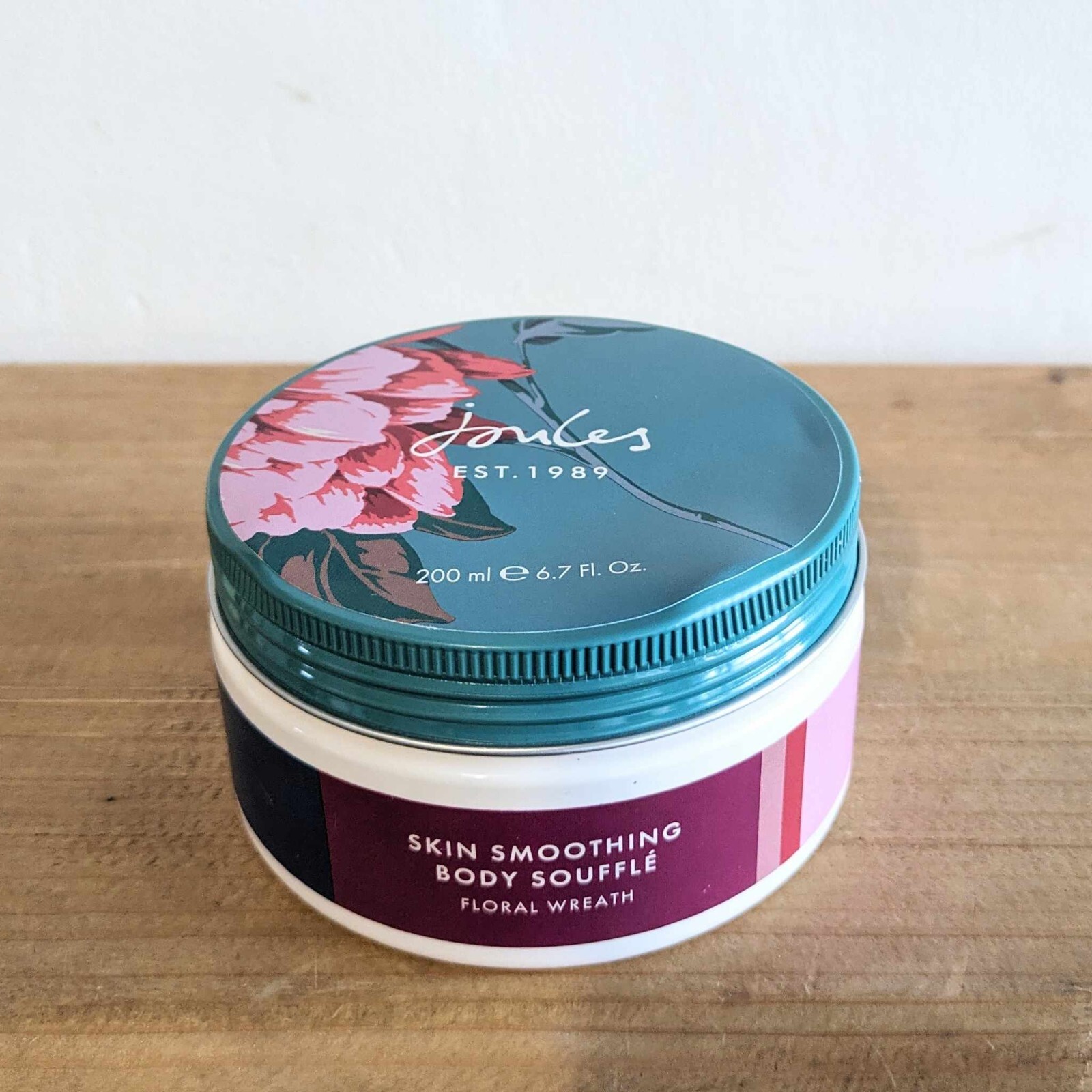 Joules 200ml Floral Wreath Smoothing Body Souffle Discontinued BRAND