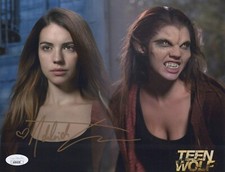 ADELAIDE KANE Hand Signed TEEN WOLF 8x10 Photo AUTHENTIC Autograph JSA COA CERT
