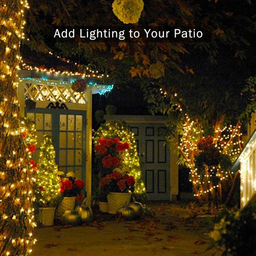 50/100/200 LED Solar String Lights Outdoor Garden Party Xmas Fairy Wedding Lamp - Picture 12 of 64