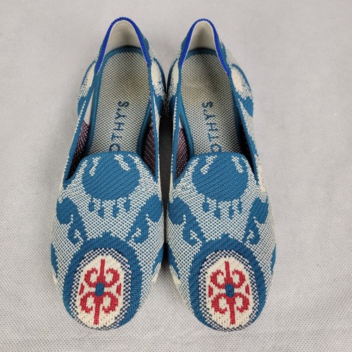 Rothy’s RARE Moroccan Teal Limited Edition The Loafer Size 6.5 (Retired) - Picture 2 of 11
