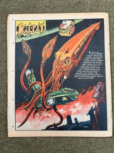 🔥 2000AD Prog 230 • Nemesis the Warlock Cover • Kevin O'Neill Art • 1981 - Bild 3 von 24