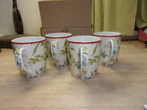 Vintage Waverly Kaffeetasse 4er Set Fawn Hill Porzellan mit Box KOSTENLOSER VERSAND - Bild 5 von 14