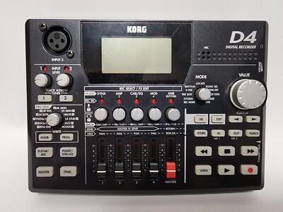 KORG D4 DIGITAL RECORDER デジタルレコーダー KORG D4 Digital Recorder Compact 4-track | eBay