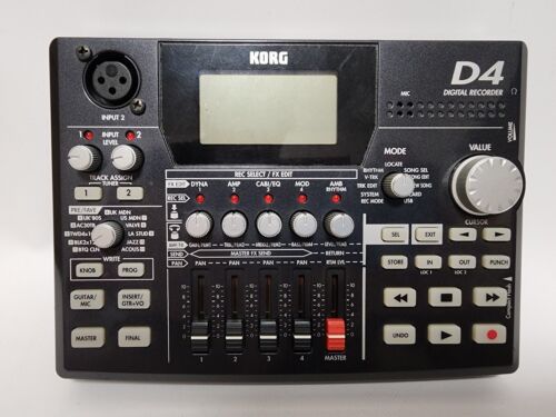KORG D4 Digital Recorder Compact 4-track - Picture 2 of 4
