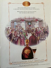 Godiva Liqueur, Full Page Vintage Print Ad