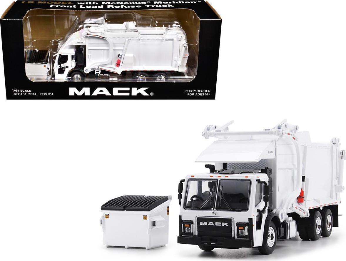 Mack LR Refuse Garbage Truck with McNeilus Meridian Front