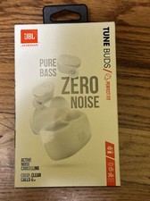 JBL Tune Buds True Wireless Noise Cancelling Earbuds White SEALED   