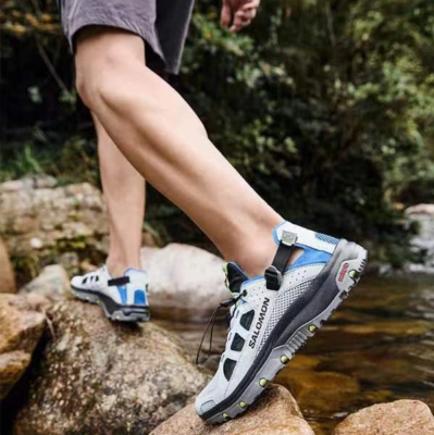 SALOMON Techamphibian 5 'White Black Blue' Men's 471138 | eBay