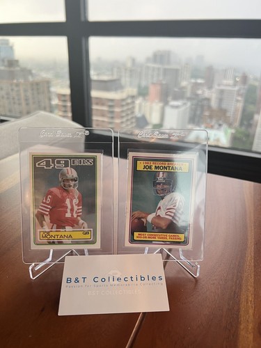 1983 Topps #169 und #4 Joe Montana Football San Francisco 49ers 🙂 🙂
