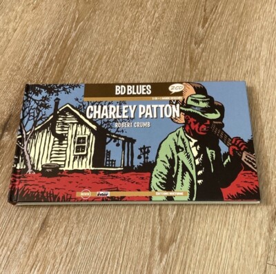 BD BLUES - CHARLEY PATTON BY ROBERT CRUMB - COMICS + 2 CD