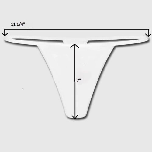 Spitze G-String Tangas Höschen Dessous Unterwäsche ~ Größe Small / Medium ~ weiß - Bild 4 von 9
