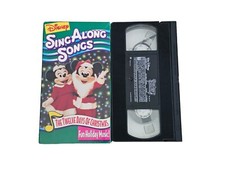 Disneys Sing Along Songs - The Twelve Days of Christmas Holiday (VHS, 2001)