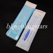 4 Boxes Dental Self-Sealing Sterilization Pouch Bags 2 3/4" x 10"70*260mm