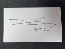 2015 Pulaski Yankees; Drew Finley, SIGNED 3x5 Card