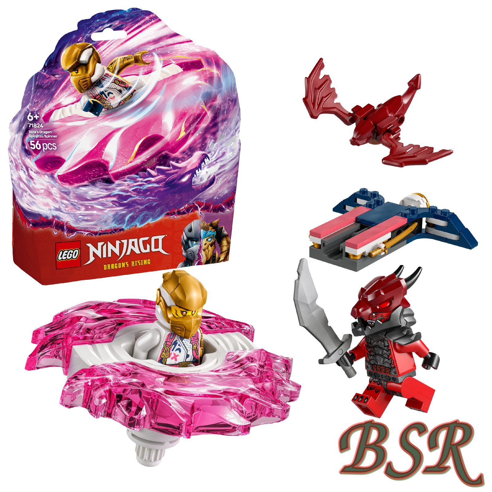 Lego® Jungen Ninjago® 71824 Soras Drachen-Spinjitzu-Spinner - Bild 3