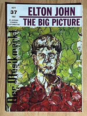 Der Musikmarkt Nr.37 Charts&News Elton John Top100 8.September 1997 +2xA3-Poster
