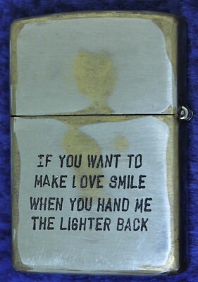 ベトナム 1971-1972 ZIPPO 170590 ZIPPO ジッポー ベトナム 71-72 DAKTO ピースマーク 1972