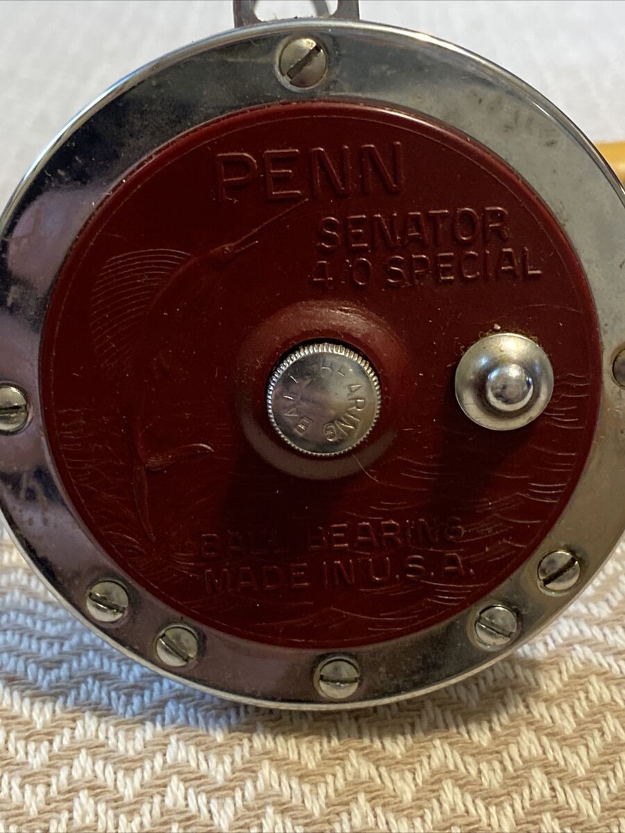 Vintage Penn Reels SPECIAL SENATOR 113H 4/0 Conventional Saltwater Fishing  Reel! 