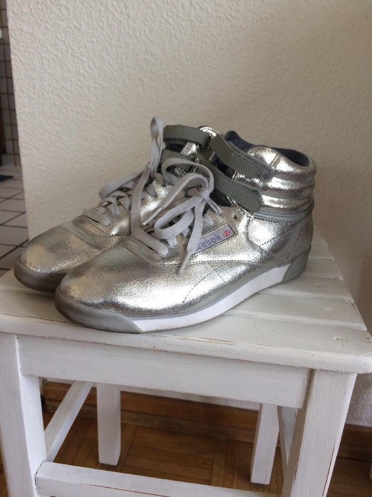 Reebok Sneaker WMNS F/S Hi Gr.38,5 Classic Silber Reebok Sneaker WMNS F/S Hi Gr.38,5 Classic Silber